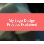 My Logo Design Process Explained